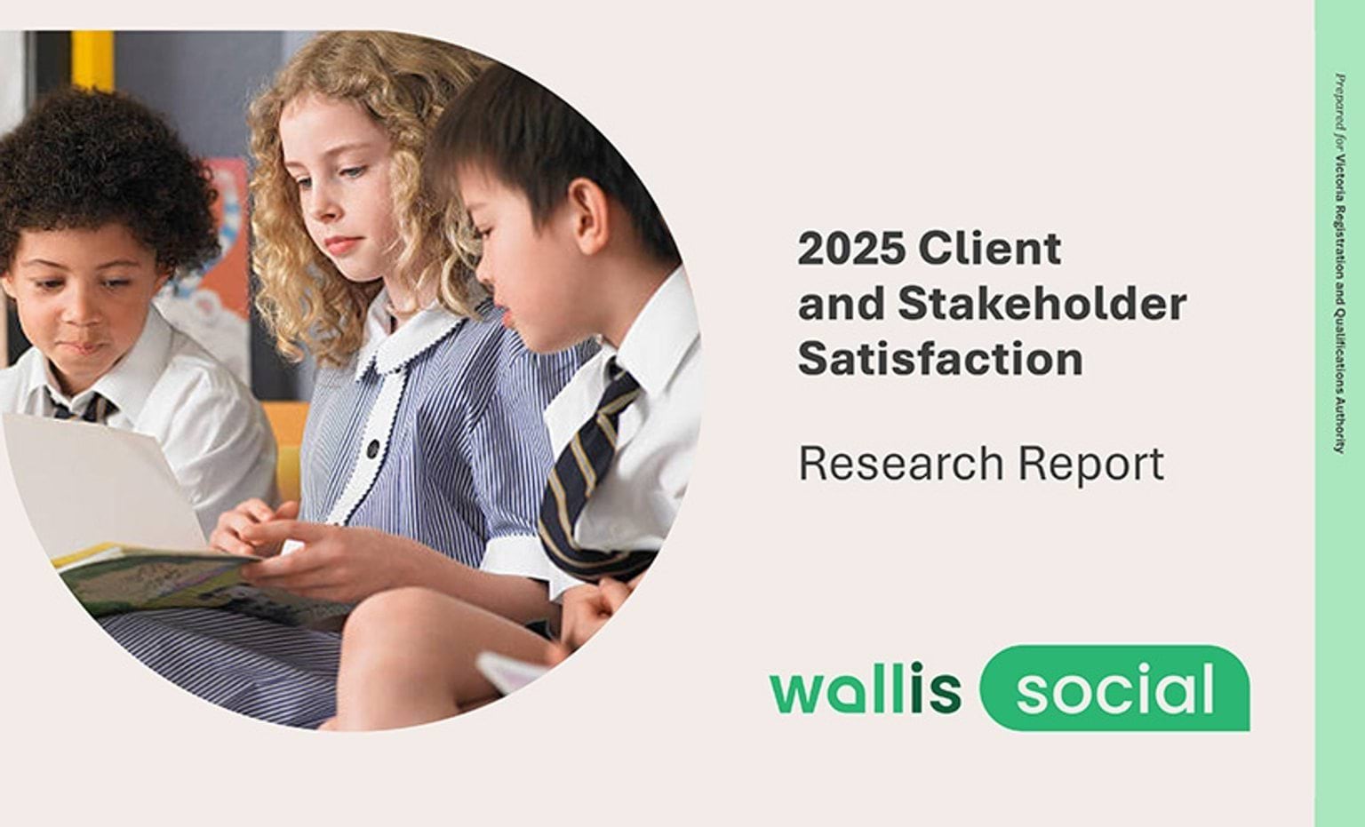 2025 Client and stakeholder satisfaction - research report cover